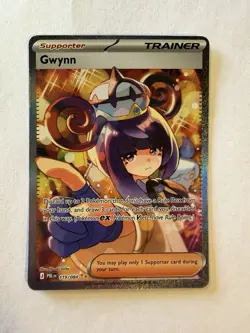 2026 Pokemon TCG Pitch Black Gwynn 119/084 Full Art Holo SIR NM - Image 1