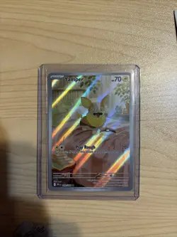 Pokemon TCG Yamper 099/094 Full Art Holo Illustration Rare 70 HP Phantasmal Fla… - Image 1