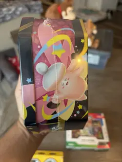 Pokemon Mega Evolution Mega Moonlit Tin Box CLEFABLE Sealed with 4 Booster Packs - Image 2