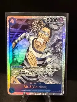 One Piece Mr. 3 Galdino OP16-056 SR Special Rare The Time Of Battle Near Mint - Image 1
