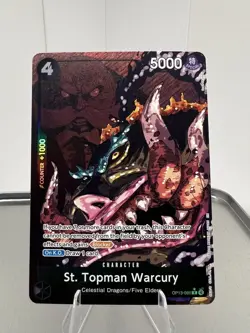 St. Topman Warcury (Alternate Art) OP13-089 Carrying On His Will Foil One Piece - Image 1