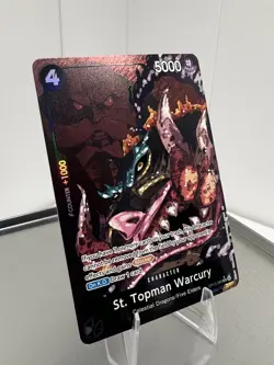 St. Topman Warcury (Alternate Art) OP13-089 Carrying On His Will Foil One Piece - Image 2