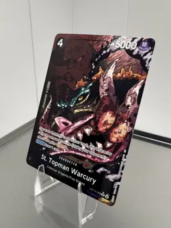 St. Topman Warcury (Alternate Art) OP13-089 Carrying On His Will Foil One Piece - Image 3