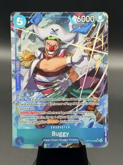 Buggy (Alternate Art) OP16-048 - One Piece The Time of Battle - Image 1