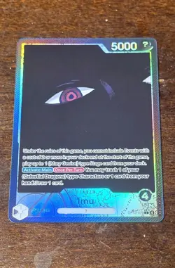 Imu OP13-079 Alt Art Leader Carrying on His Will ONE PIECE ENG NM - Image 1