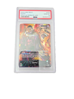 Issho [Alternate Art] OP04-020 One Piece Kingdoms of Intrigue PSA 10 - Image 1