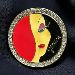 Walt Disney World - Jessica's Pleasure Island Shop - Jeweled Jessica Brooch Pin - Image 2