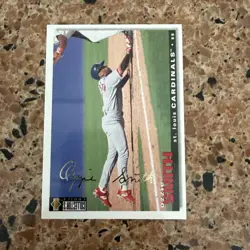 1995 Upper Deck Collector's Choice Gold Foil Signature Ozzie Smith #200 HOF 🔥 - Image 1