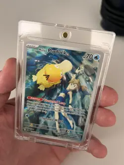 Pokemon TCG Misty's Psyduck Holo Card 193/182 Sv10: Destined Rivals - Image 1