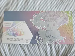 Pokemon TCG Scarlet & Violet Prismatic Evolutions Super Premium Collection Box - Image 1