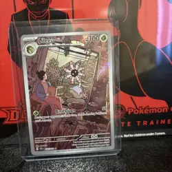 Pokemon TCG Lileep SV07 Stellar Crown 145/142 Illustration Rare - Image 1