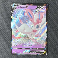 Sylveon V 074/203 Ultra Rare Evolving Skies 2021 - Pokemon TCG (NM) - Image 1
