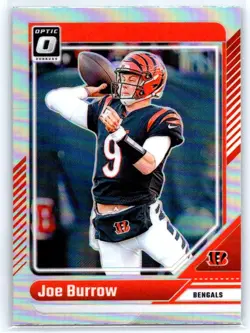 2024 Donruss Optic #38 Joe Burrow Holo - Image 1