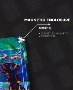 Mega Charizard X ex SAR | Extended Art Display Case for Pokemon Card - Image 3