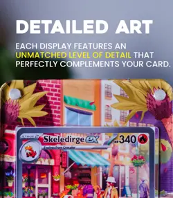 Mega Charizard X ex SAR | Extended Art Display Case for Pokemon Card - Image 5