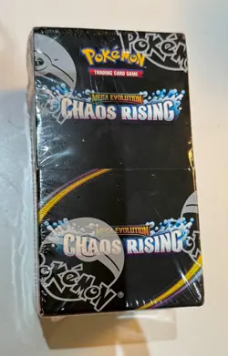 Pokemon TCG: Mega Evolution-Chaos Rising Half Booster Box (18 Packs) *Sealed* - Image 1