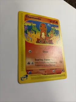 Lot Of 3 Expedition E Reader Pokemon Cards Charmander Squirtle Bulbasaur 2002 - Image 2