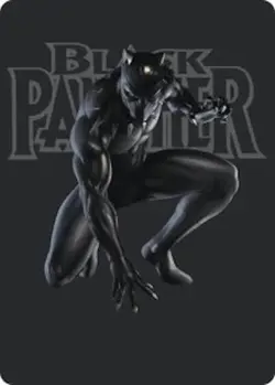Black Panther, Hope Enduring - Art Card MSH Art NM MTG - Image 1