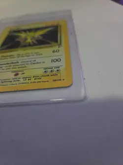Zapdos 020/130 2000 Base Set 2 Holo Rare Vintage Pokemon Card -LP - Image 3
