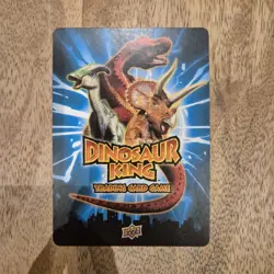 DKDS 075/100 ZANDER Dinosaur King Super Rare Foil Character Trading Card 2009 - Image 2