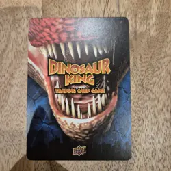 DKDS 049/100 CALL FOR BACKUP Dinosaur King Rare Foil Move Trading Card 2009 - Image 2