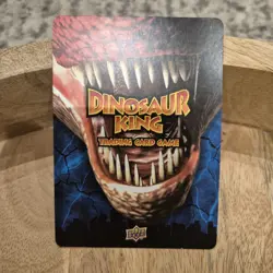DKDS 048/100 BROADSIDE BASH Dinosaur King Rare Foil Move Trading Card 2009 - Image 2