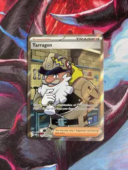 Tarragon Full Art Trainer Perfect Order 116/088 Pokemon Card TCG - Image 1
