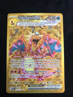 Pokemon TCG Charizard EX Obsidian Flames Card 228/197 Near Mint - Image 1