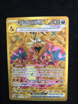 Pokemon TCG Charizard EX Obsidian Flames Card 228/197 Near Mint - Image 3