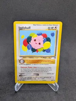 Igglybuff 40/75 - Neo Discovery Pokemon Card - Uncommon LP - Image 1