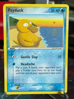 POKEMON PSYDUCK 70/109 COMMON EX TEAM ROCKET RETURNS NM CARD - Image 1