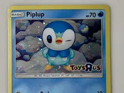 Pokemon Piplup Foil Card #32/156 Toys R Us Promo 2018 Not Played - Curve/Bow - Image 5