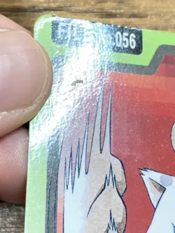 Pokemon Carddass Card Mankey File No. 56 Bandai Pocket Monsters 1997 Japan - Image 3
