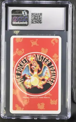 Japanese Pidgey Red Deck 2 Spade CGC 8 NM-MT 1996 Pokemon Playing Card - Image 2