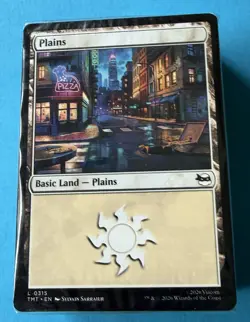 MTG: Teenage Mutant Ninja Turtles: 90 Card Land Sealed Pack from DRAFT NIGHT BOX - Image 1