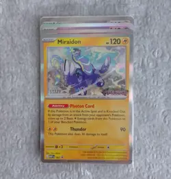 Pokemon Pitch Black SEALED Staff Promo Cards (4 Pack) - Image 1