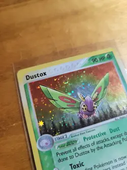 Dustox 6/109 Ruby and Sapphire Full Spiral Holo Rare 2003 Pokemon TCG Card - Image 2