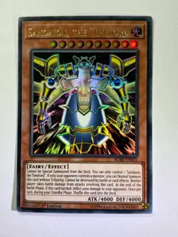Sandaion, The Timelord BLRR-EN025 Ultra Rare 1st Edition YuGiOh Card NM - Image 1