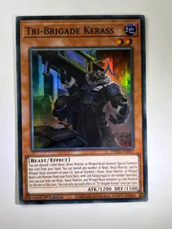 Tri-Bridage Kerass PHRA-EN007 Super Rare 1st Edition YuGiOh Card - Image 1