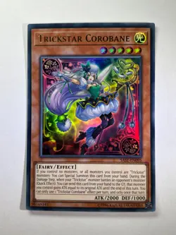 Trickstar Corobane SAST-EN095 Ultra Rare 1st Edition YuGiOh Card NM - Image 1
