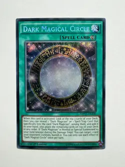 Dark Magical Circle MP17-EN100 Secret Rare 1st Edition YuGiOh Card NM - Image 1