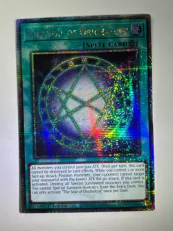 The Seal of Orichalchos MP24-EN015 Quarter Century Secret Rare 1st Ed Card NM - Image 1