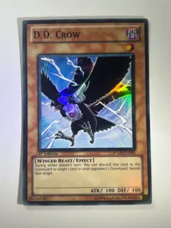 D.D. Crow RYMP-EN095 Super Rare 1st Edition YuGiOh Card NM - Image 1