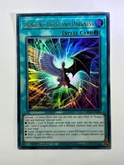 Dragon's Light and Darkness MP25-EN226 Ultra Rare 1st Edition YuGiOh Card NM - Image 1
