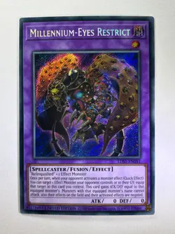 Millennium Eyes Restrict LDS1-EN051 Secret Rare Limited Edition YuGiOh Card NM - Image 1