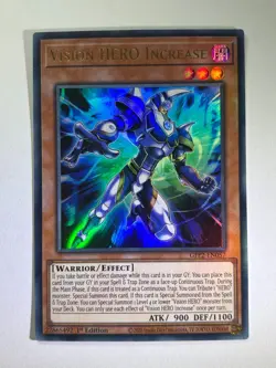 Vision HERO Increase GFP2-EN057 Ultra Rare 1st Edition YuGiOh Card NM - Image 1