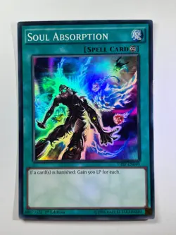 Soul Absorption THSF-EN049 Super Rare 1st Edition YuGiOh Card NM - Image 1