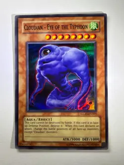 Cloudian - Eye Of The Typhoon GLAS-EN005 Super Rare 1st Edition YuGiOh Card NM - Image 1