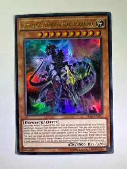 Ultimate Conductor Tyranno SR04-EN001 Ultra Rare UNL Edition YuGiOh Card NM - Image 1