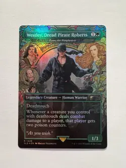 Westley, Dread Pirate Roberts - Fynn, the Fangbearer - FOIL BORDERLESS - NM - Image 1